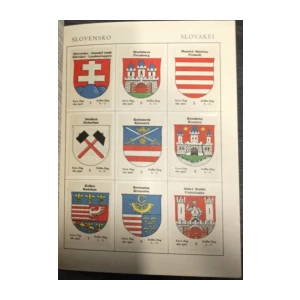 Znaky Republiky Československé, Státní, městské a zemské znaky