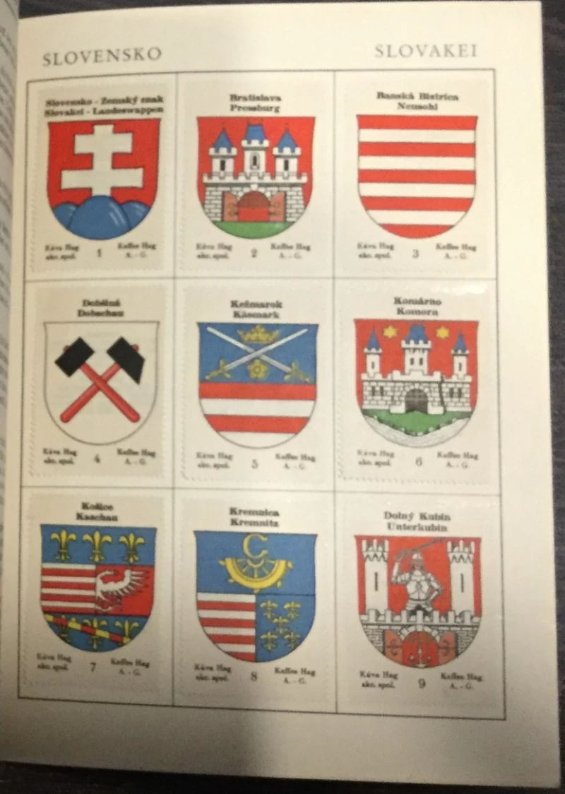 Znaky Republiky Československé, Státní, městské a zemské znaky