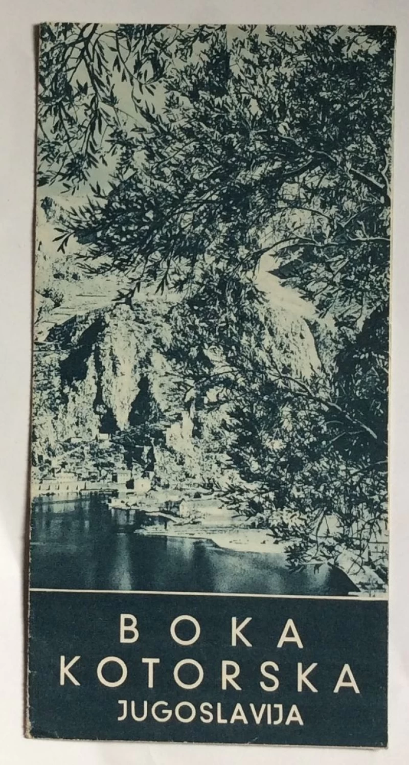 BOKA KOTORSKA jugoslavija, TURISTIČKI PROSPEKT 