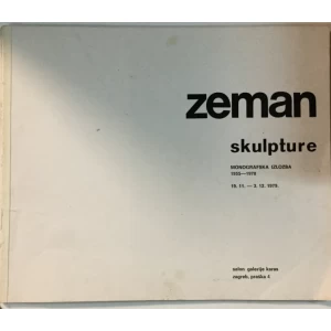 Zeman, Skulpture, monografska izložba