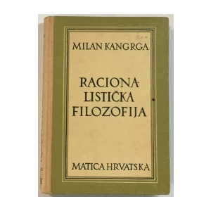 Milan Kangrga: Racionalistička filozofija