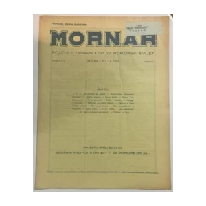 Mornar 5/1933.