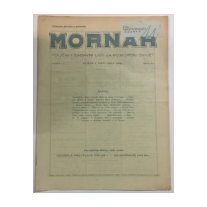 Mornar 10/1933.