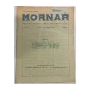 Mornar 11/1933.
