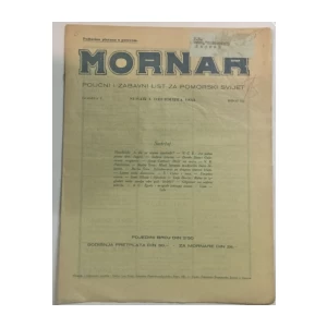 Mornar 12/1933.