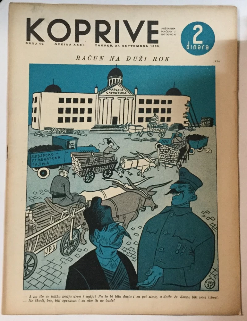 Koprive humorističko-satirički list 40/1935.