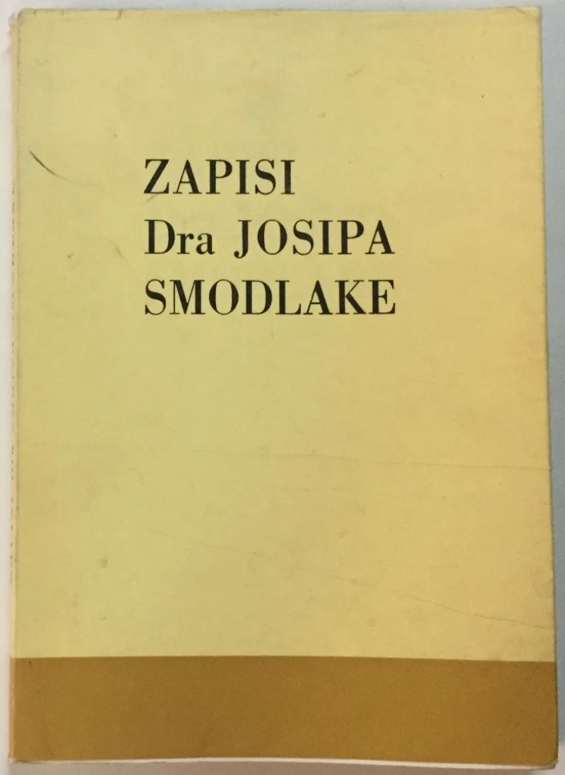 Zapisi Dra Josipa Smodlake