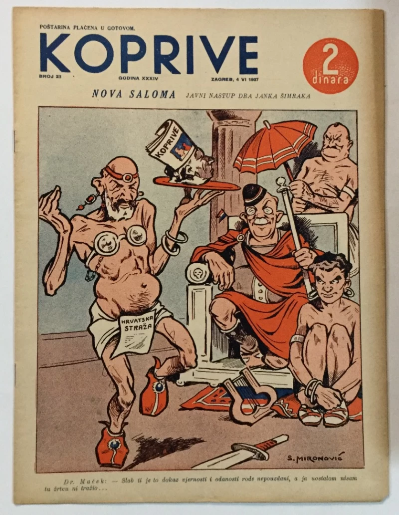 Koprive humorističko-satirički list 23/1937.