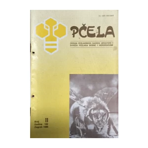 Pčela: Organ pčelarskog saveza Hrvatske i saveza pčelara Bosne i Hercegovine 11/1986