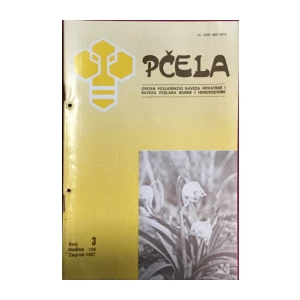 Pčela: Organ pčelarskog saveza Hrvatske i saveza pčelara Bosne i Hercegovine 3/1987