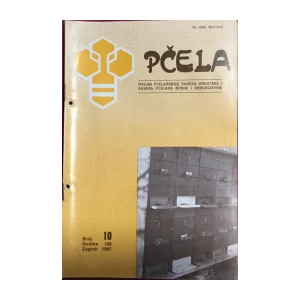 Pčela: Organ pčelarskog saveza Hrvatske i saveza pčelara Bosne i Hercegovine 10/1987