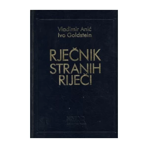 Vladimir Anić: Ivo Goldstein: Rječnik stranih riječi