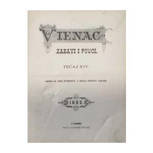 Vijenac časopis: 1882. broj 1-52