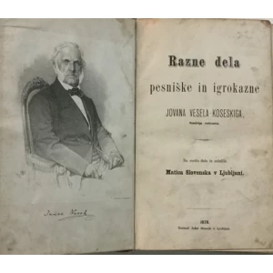 Razne dela pesniške in igrokazne Jovana Vesela - Koseskiga