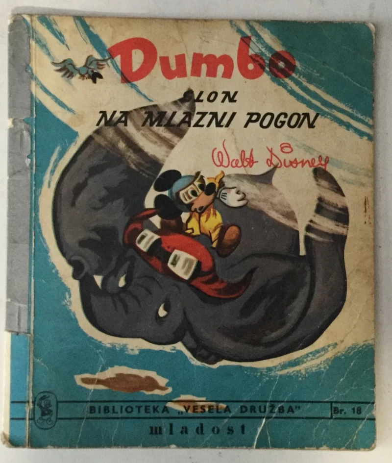 Disney Dumbo - Slon na mlazni pogon