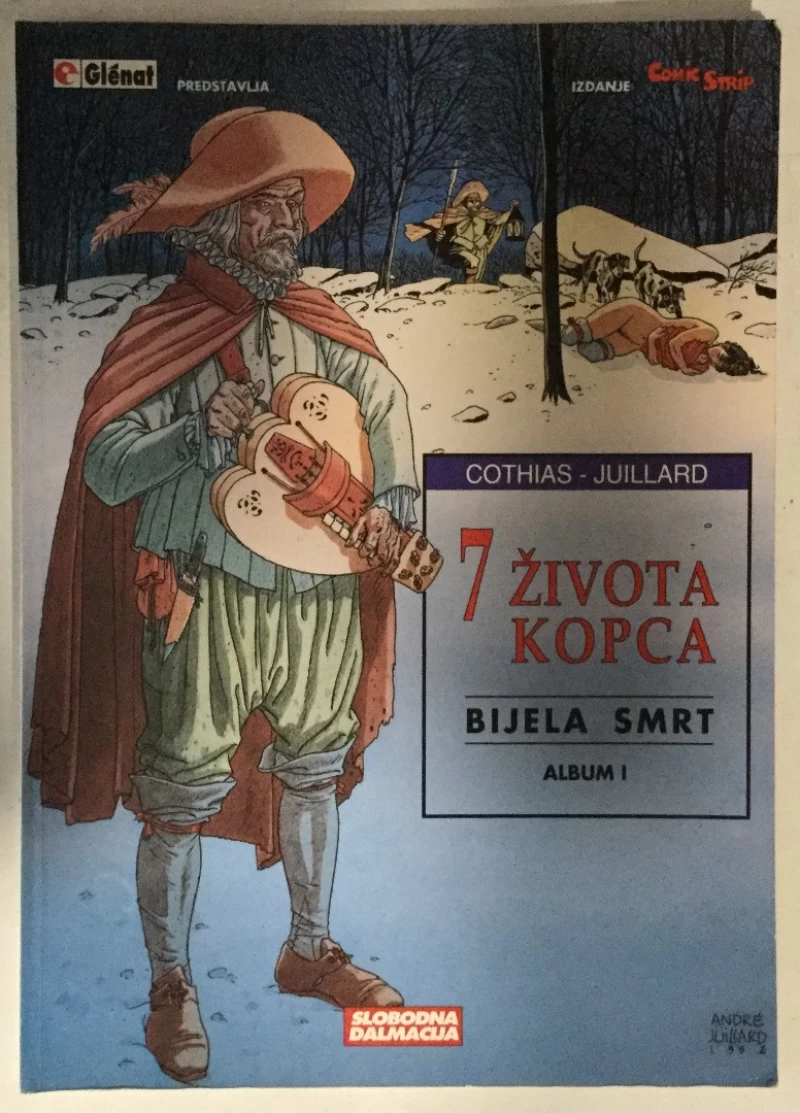 Cothias, Juillard: 7 života kopca, Bijela smrt, album I