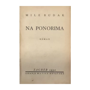 Mile Budak: Na ponorima