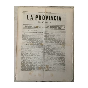 La provincia dell' Istria 6/1888.