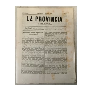 La provincia dell' Istria 21/1888.