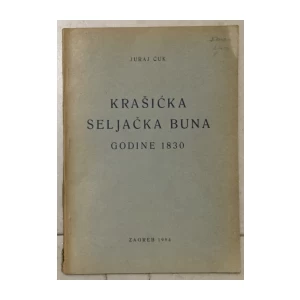 Juraj Ćuk: Krašićka seljačka buna godine 1830.