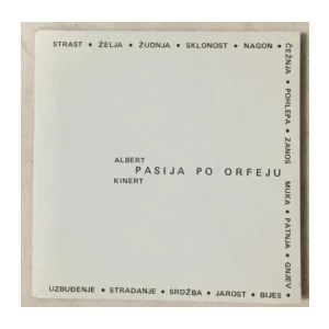 Albert Kinert: Pasija po Orfeju linorezi