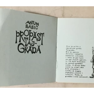 Antun Babić: Propast Tajgrada