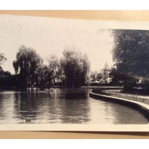 ZAGREB STARA RAZGLEDNICA MAKSIMIR 1955.   R0043