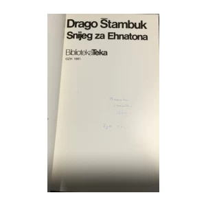 Drago Štambuk: Snijeg za Ehnatona