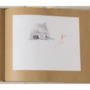 Tina Gverović, Infinite Exposure - pencil and watercolour on paper