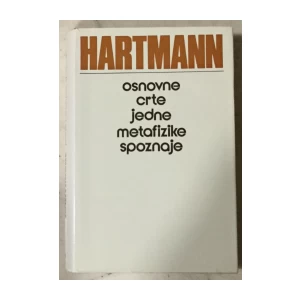 Nicolai Hartmann: Osnovne crte jedne metafizike spoznaje