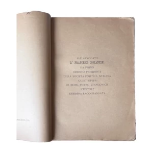 Canonico Pietro Stancovich: Biografia degli uomini distinti dell 'Istria