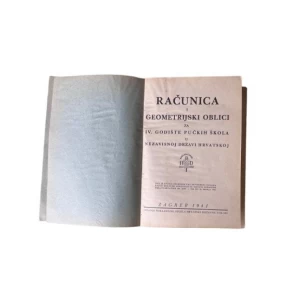 Računica za IV. godište pučkih škola