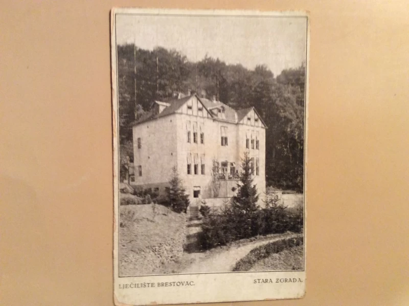 ZAGREB STARA RAZGLEDNICA LJEČILIŠTE BRESTOVAC STARA ZGRADA     R00120