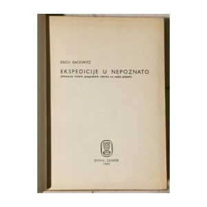 Rackwitz Erich: Ekspedicije u nepoznato