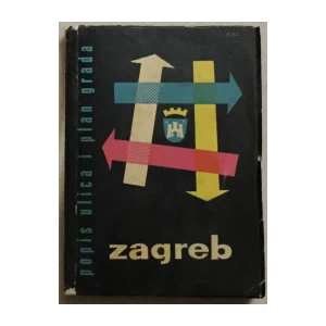 Popis ulica i plan gada Zagreba