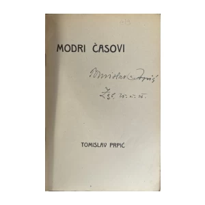 Papić Tomislav: Modri časovi