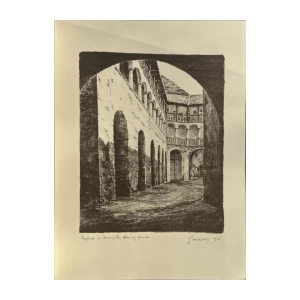 Gojković J.: Mapa grafika "Stari grad Varaždin"