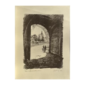 Gojković J.: Mapa grafika "Stari grad Varaždin"