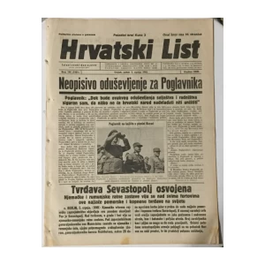 Hrvatski list 154/1942