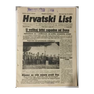 Hrvatski list 157/1942