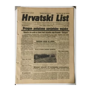 Hrvatski list 180/1942