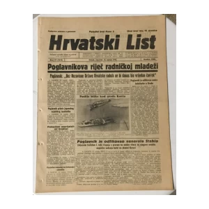 Hrvatski list 171/1942