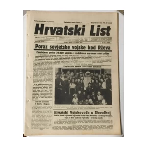 Hrvatski list 163/1942
