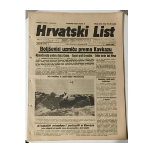 Hrvatski list 183/1942