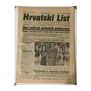 Hrvatski list 194/1942