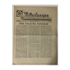 Mitteilungen der Ortsgruppe Zagreb 42/1942