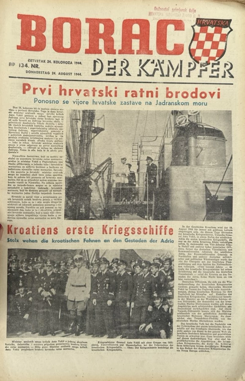Borac - Der Kampfer broj 134/1944