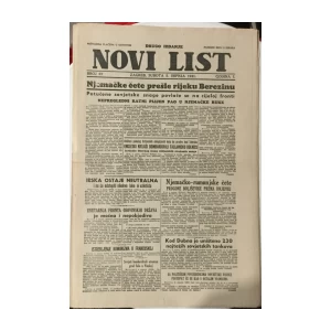 Novi list 67/1941