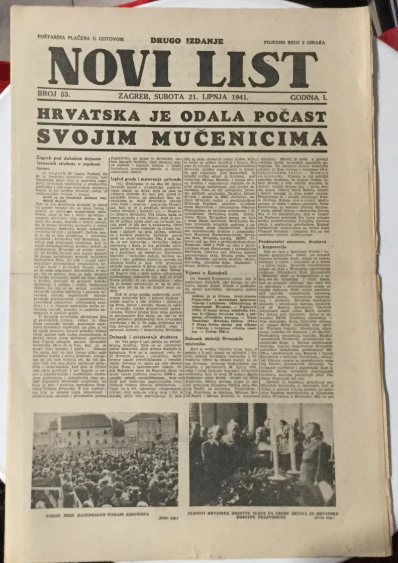 Novi list 53/1941