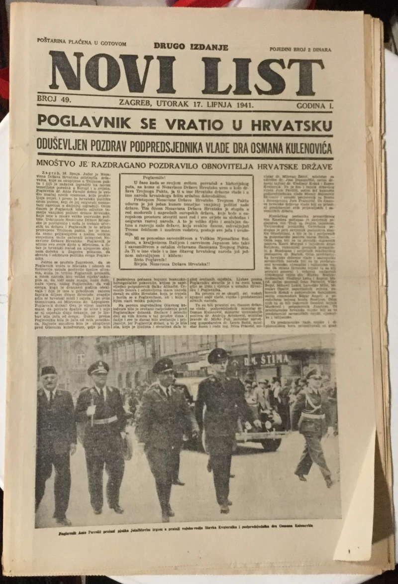 Novi list 49/1941